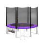 Kahuna 8 ft Round Trampoline Free Safety Net Pad Tidy -  Purple thumbnail 1