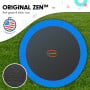 Kahuna Blizzard 10 ft Trampoline with Basketball Set Blue thumbnail 3
