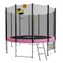 Kahuna Blizzard 10 ft Trampoline with Basketball Set Pink thumbnail 1