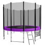Kahuna Blizzard 10 ft Trampoline with Net Purple thumbnail 1