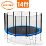 Kahuna Blizzard 14 ft Trampoline with Basketball Set -  Orange thumbnail 10