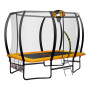 Kahuna Trampoline 8 ft x 11 ft Rectangular with Basketball Set thumbnail 1