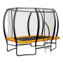 Kahuna 6 ft x 9 ft Rectangular Outdoor Trampoline - Orange thumbnail 1