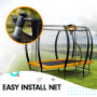 Kahuna 6 ft x 9 ft Rectangular Outdoor Trampoline - Rainbow thumbnail 8