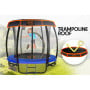 Kahuna Trampoline 6 ft with Basketball Set & Roof - Blue thumbnail 3