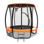 Kahuna Trampoline 6 ft with Basketball Set & Roof Cover - Orange thumbnail 2
