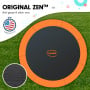 Kahuna Trampoline 6 ft with Basketball Set & Roof Cover - Orange thumbnail 4