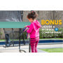 Kahuna Classic 6 ft Trampoline - Green with Roof thumbnail 8