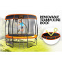 12ft-12 Pole Kahuna Trampoline Roof Shade Cover thumbnail 3
