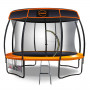 Kahuna Trampoline 10 ft with Roof - Orange thumbnail 1