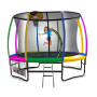 Kahuna Trampoline 16ft with Basketball Set - Rainbow thumbnail 2