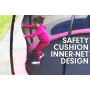 Kahuna Trampoline 10 ft with Basketball Set and Roof - Pink thumbnail 7