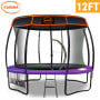 Kahuna Trampoline 12 ft with  Roof-Purple thumbnail 2