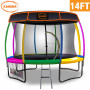Kahuna Trampoline 14 ft with  Roof - Rainbow thumbnail 2