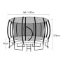 Kahuna Trampoline 16ft - Rainbow thumbnail 4