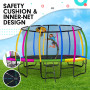 Kahuna Trampoline 16ft with Basketball Set - Rainbow thumbnail 4