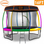 Trampoline 16 ft Kahuna with  Roof -Rainbow thumbnail 2