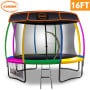 Kahuna 16 ft Trampoline with Roof - Rainbow thumbnail 2