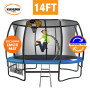 Kahuna Trampoline Pro 14ft - Reversible pad, Emoji Mat, Basketball Set thumbnail 1