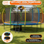 Kahuna 10 ft x 15 ft Oval Trampoline with Reversible Pad and Basketball Set thumbnail 6