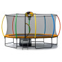 Kahuna 10 ft x 15 ft Oval Trampoline with Reversible Pad and Basketball Set thumbnail 3