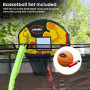 Kahuna 10 ft x 15 ft Oval Trampoline with Reversible Pad and Basketball Set thumbnail 14