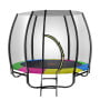 Kahuna 8ft Twister Springless Trampoline - Rainbow thumbnail 1