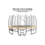 Kahuna Twister 12ft Springless Trampoline - Pink thumbnail 3