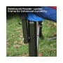 Kahuna Twister 12ft Springless Trampoline - Pink thumbnail 9