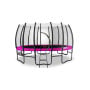 Kahuna Twister 12ft Springless Trampoline - Pink thumbnail 1
