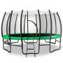 Kahuna Twister 14ft Springless Trampoline - Green thumbnail 1