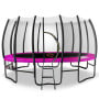 Kahuna Twister 14ft Springless Trampoline - Pink thumbnail 1