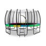 Kahuna 14ft Twister Springless Trampoline - Rainbow thumbnail 1