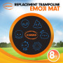 8ft Replacement Trampoline Jumping Mat - Emoji thumbnail 7