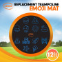 Kahuna Replacement Trampoline Mat  Emoji for Classic, Rainbow, and Pro Models thumbnail 3
