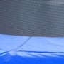 Kahuna 14ft Trampoline Replacement Safety Pad and Net Round 8 Poles Blue thumbnail 7