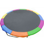 Replacement Trampoline Pad  Outdoor Round Spring Cover 8 ft - Rainbow thumbnail 1