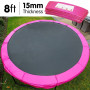 Powertrain Replacement Trampoline Spring Safety Pad - 8ft Pink thumbnail 3