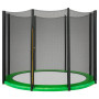 Kahuna 14ft Trampoline Replacement Safety Pad and Net Round 8 Poles Green thumbnail 1