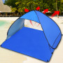 Pop Up Portable Beach Canopy Sun Shade Shelter Blue thumbnail 1