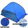 Pop Up Portable Beach Canopy Sun Shade Shelter Blue thumbnail 2