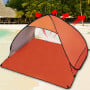 Pop Up Portable Beach Canopy Sun Shade Shelter Orange thumbnail 1