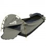 Dome Swag Camping Canvas Tent In Grey thumbnail 3