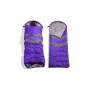 Micro Compact Design Thermal Sleeping Bag Purple thumbnail 1
