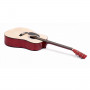 Karrera 41in Acoustic Wooden Guitar with Bag - Natural thumbnail 2