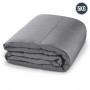 Laura Hill Weighted Blanket Heavy Kids Quilt Doona 5Kg - Grey thumbnail 1