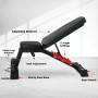 Powertrain Home Gym Adjustable Dumbbell Bench thumbnail 8