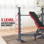 Powertrain Home Gym Workout Bench Press Preachers Curl Incline - 302 thumbnail 4