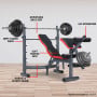 Powertrain Home Gym Workout Bench Press Preachers Curl Incline - 302 thumbnail 6