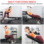 Powertrain Adjustable Multi Workout Weight Bench thumbnail 8